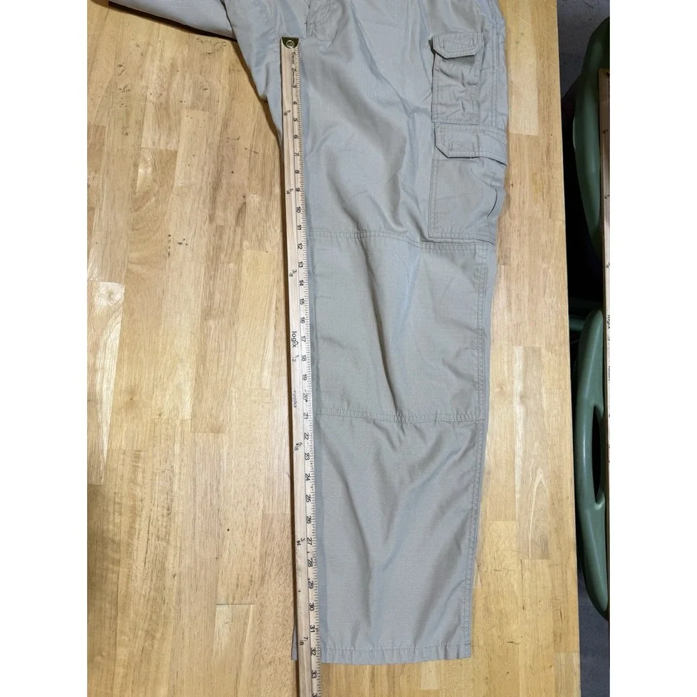 5.11 Tactical Mens 36x32 Taclite Pro Cargo Pants Khaki Tan Ripstop Style 74273